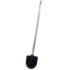 Wenko - Extra Long 60cm Stainless Steel Toilet Brush - Matt - 18749100