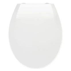 Wenko Kos Soft Close Toilet Seat - White