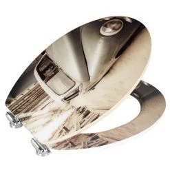 Wenko Old-Time Car Soft Close Toilet Seat -Jeme Shop Wenko Old Time Car Soft Close Toilet Seat d2 460