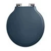 Imperial Etoile Soft Close Toilet Seat with Chrome Hinges - Moseley Blue