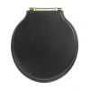 Imperial Etoile Standard Toilet Seat with Antique Gold Hinges - Wenge -Jeme Shop XE50000242 P