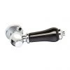 Imperial Chrome & Black Ceramic Cistern Lever Handle 1 Imperial Chrome & Black Ceramic Cistern Lever Handle -Jeme Shop XO12000140 P