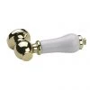 Imperial Antique Gold Cistern Lever Handle with White Ceramic Handle -Jeme Shop XO12000200 P