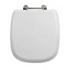 Imperial Radcliffe Standard Toilet Seat with Chrome Hinges - Gloss White -Jeme Shop XW50000110 P
