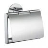 Smedbo Time Toilet Roll Holder with Lid - Polished Chrome - YK3414 -Jeme Shop YK3414 P