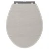 York Grey Top Fixing Soft Close Toilet Seat 1 York Grey Top Fixing Soft Close Toilet Seat -Jeme Shop YRKTSGRY p