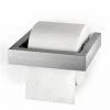 Zack Linea Wall Mounted Toilet Roll Holder - Stainless Steel - 40386 -Jeme Shop Zack Linea Wall Mounted Toilet Roll Holder Stainless Steel 40386 Medium